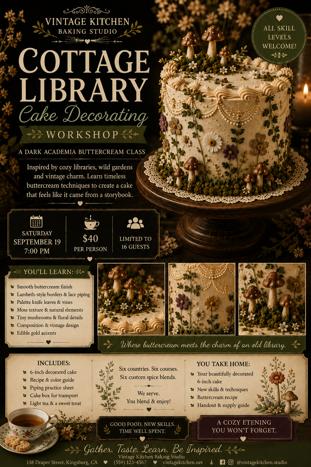 September Classes/Workshops