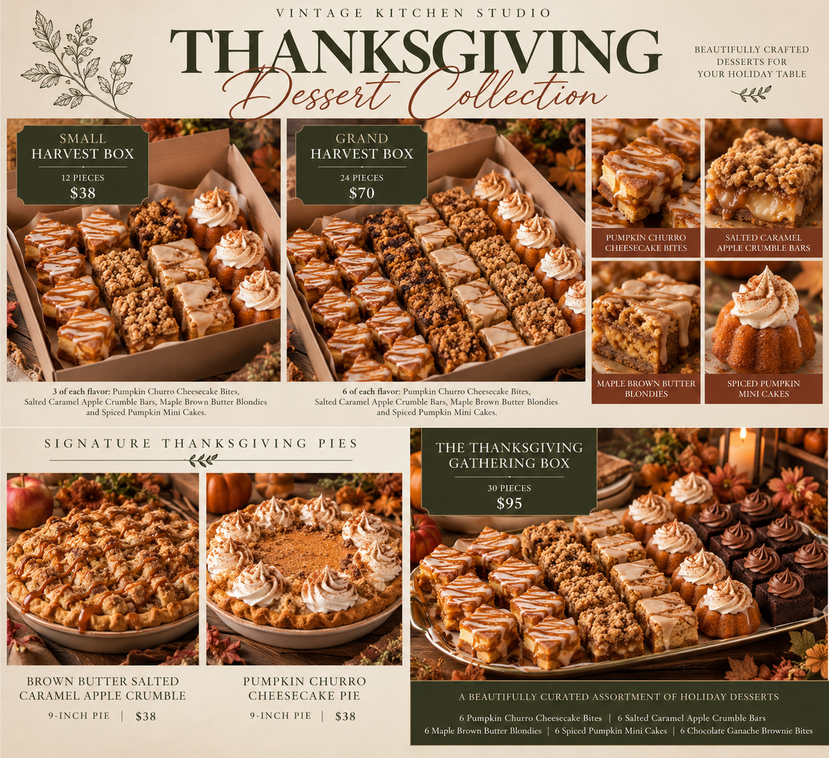 Thanksgiving Menu
