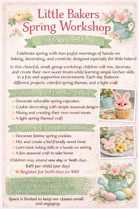 Sweet Spring at Vintage Kitchen (Spring Break Camp)
