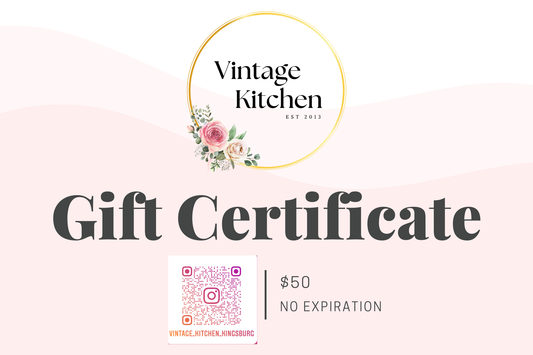 Vintage Kitchen Giftcard