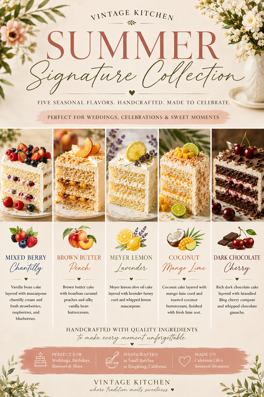 Summer Signature Cakes